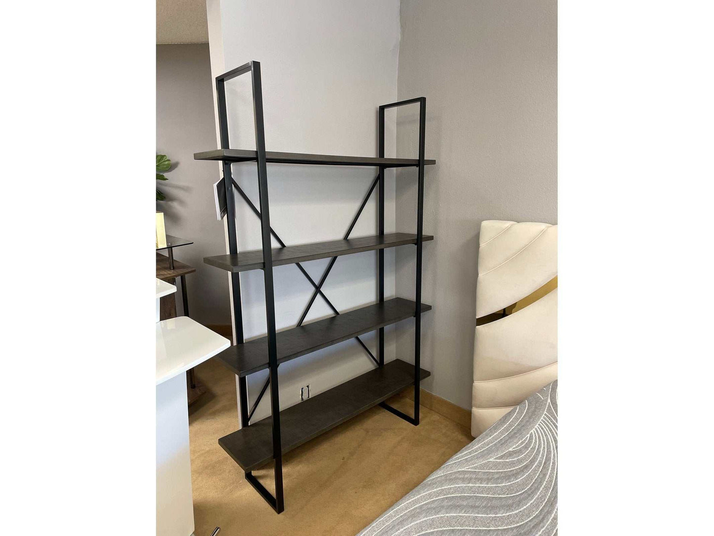 Gilesgrove Black/Gray Bookcase