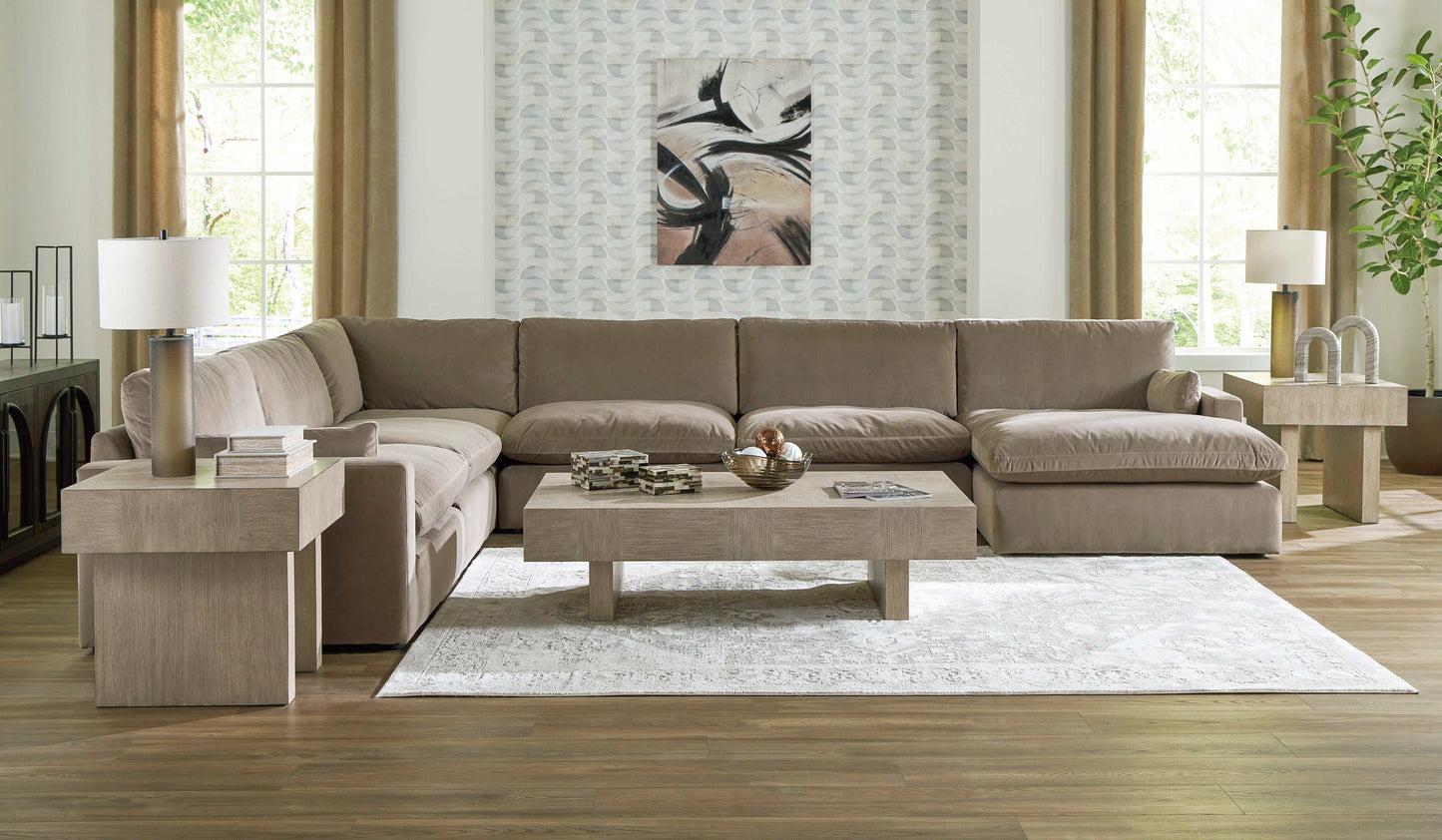 Sophie Cocoa Velvet Modular Sectional Units "Create your own Style"