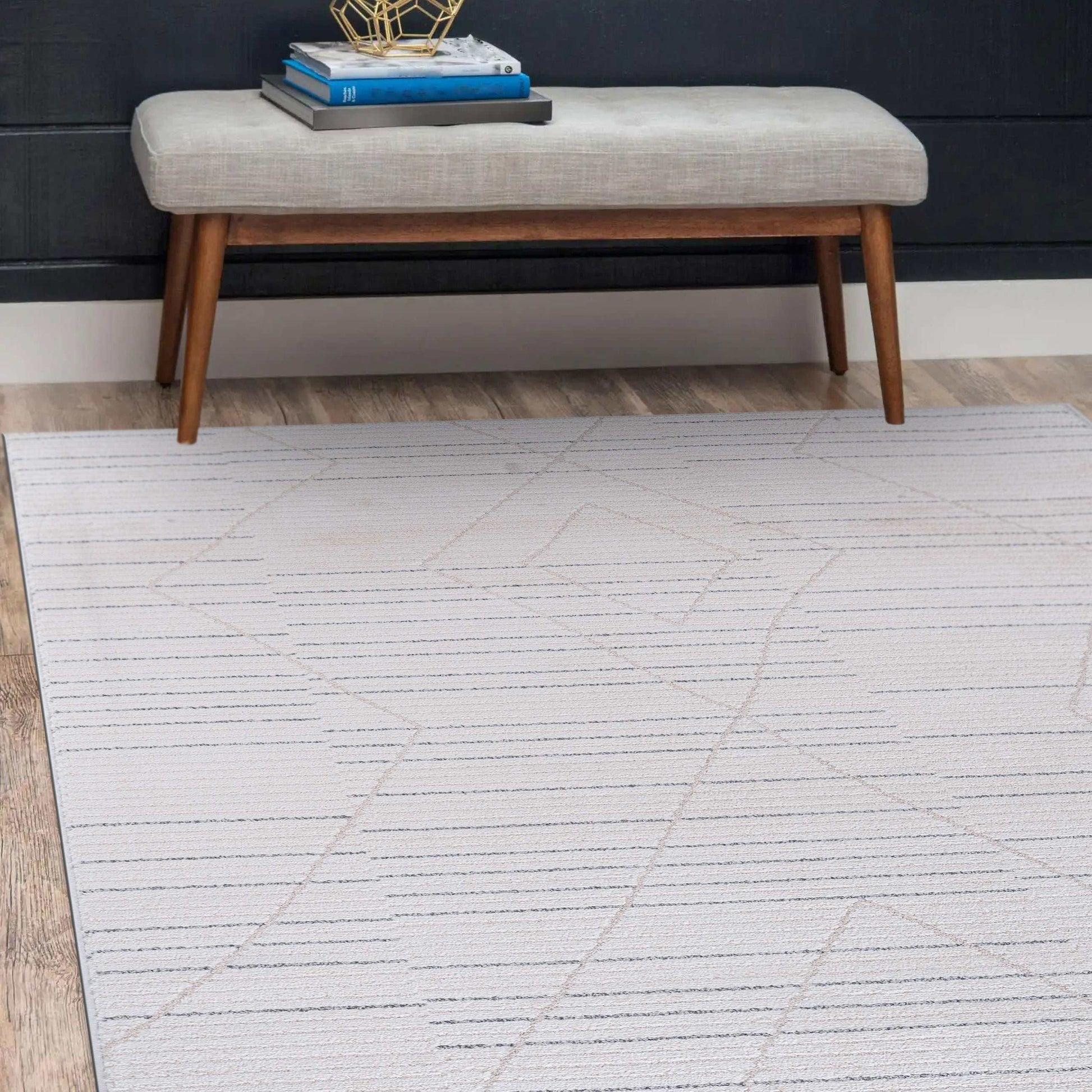 Matisse Woven Non-Slip Indoor Area Rug - Ornate Home