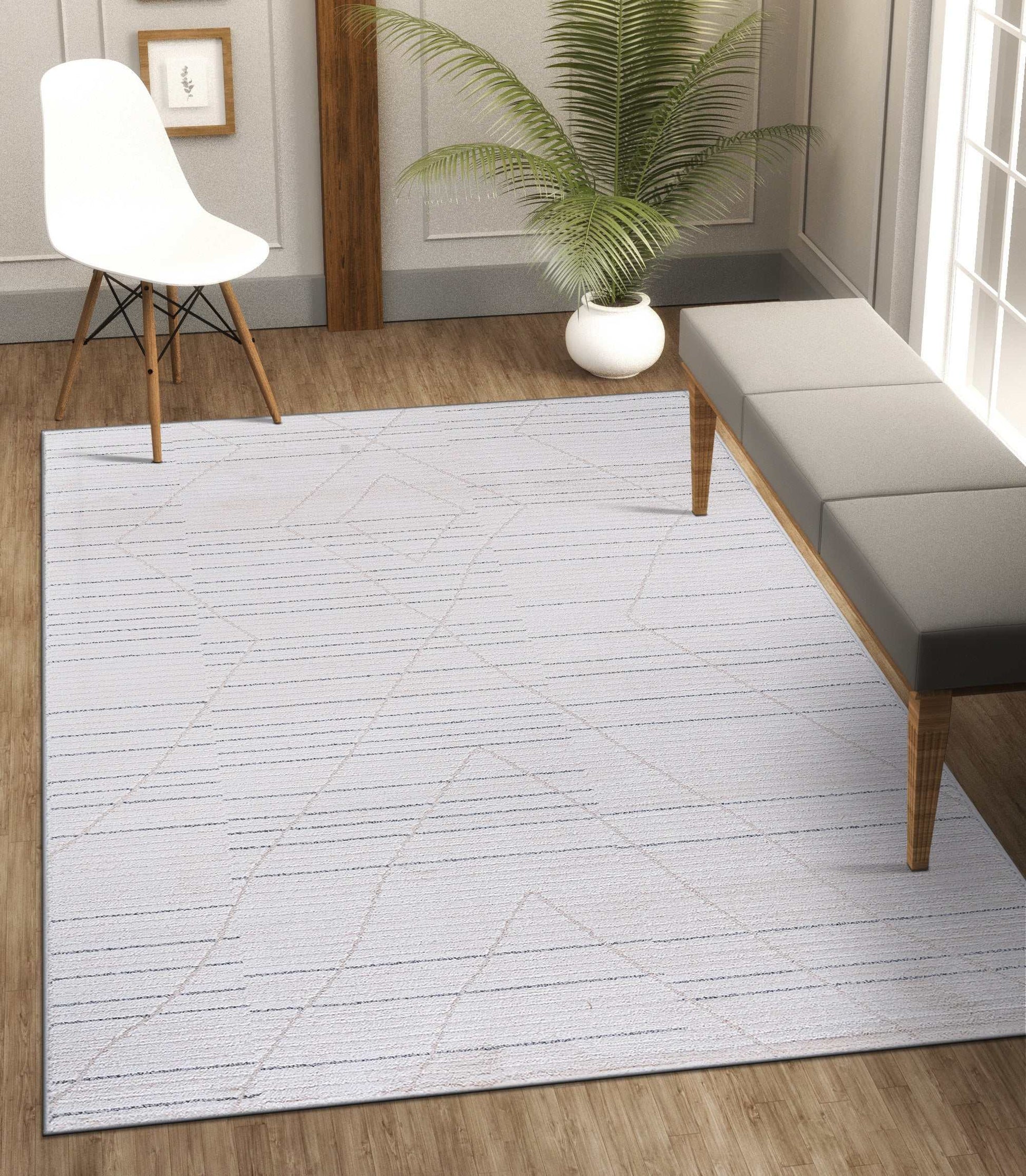Matisse Woven Non-Slip Indoor Area Rug - Ornate Home