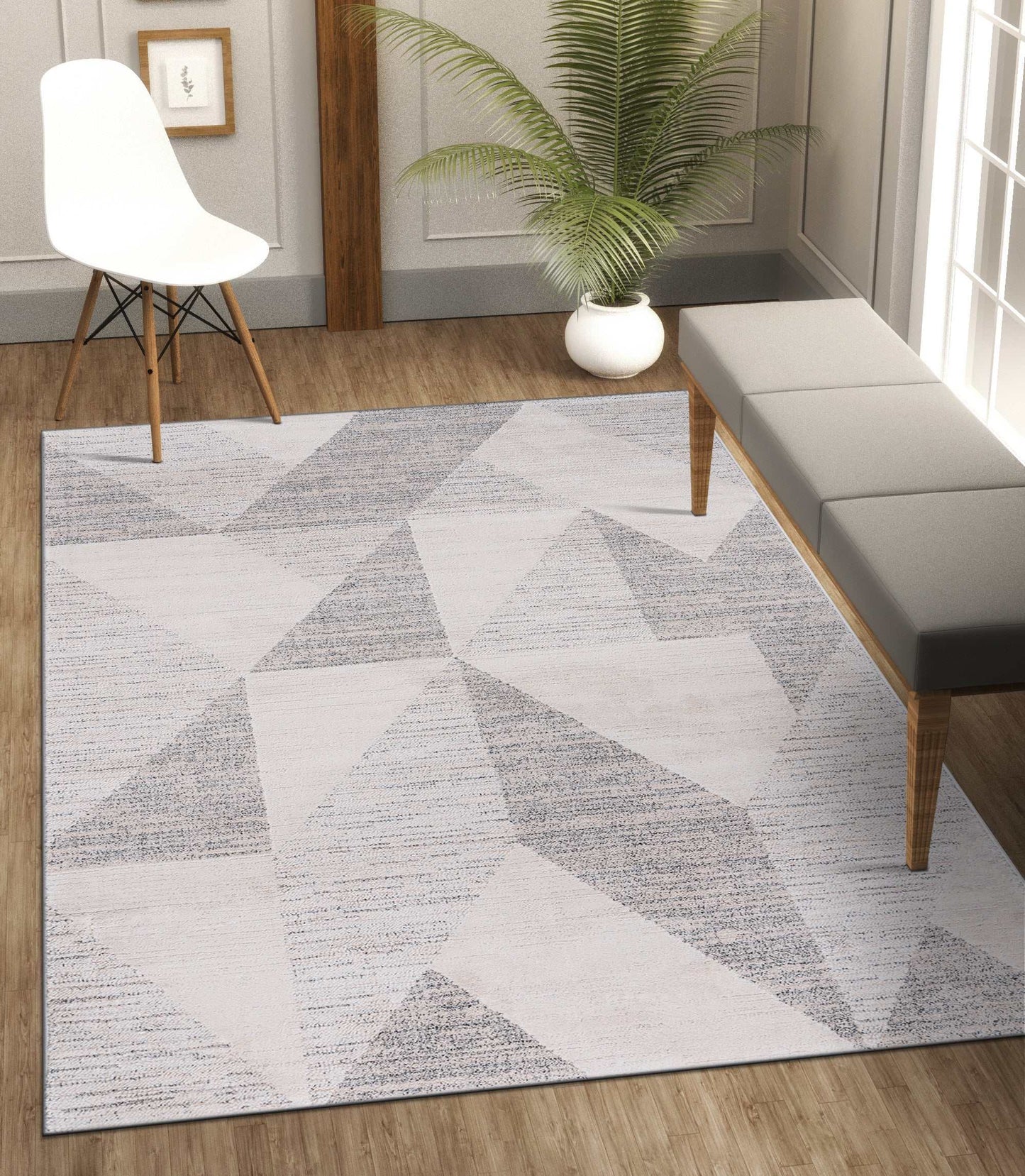 Matisse Woven Non-Slip Indoor Area Rug - Ornate Home