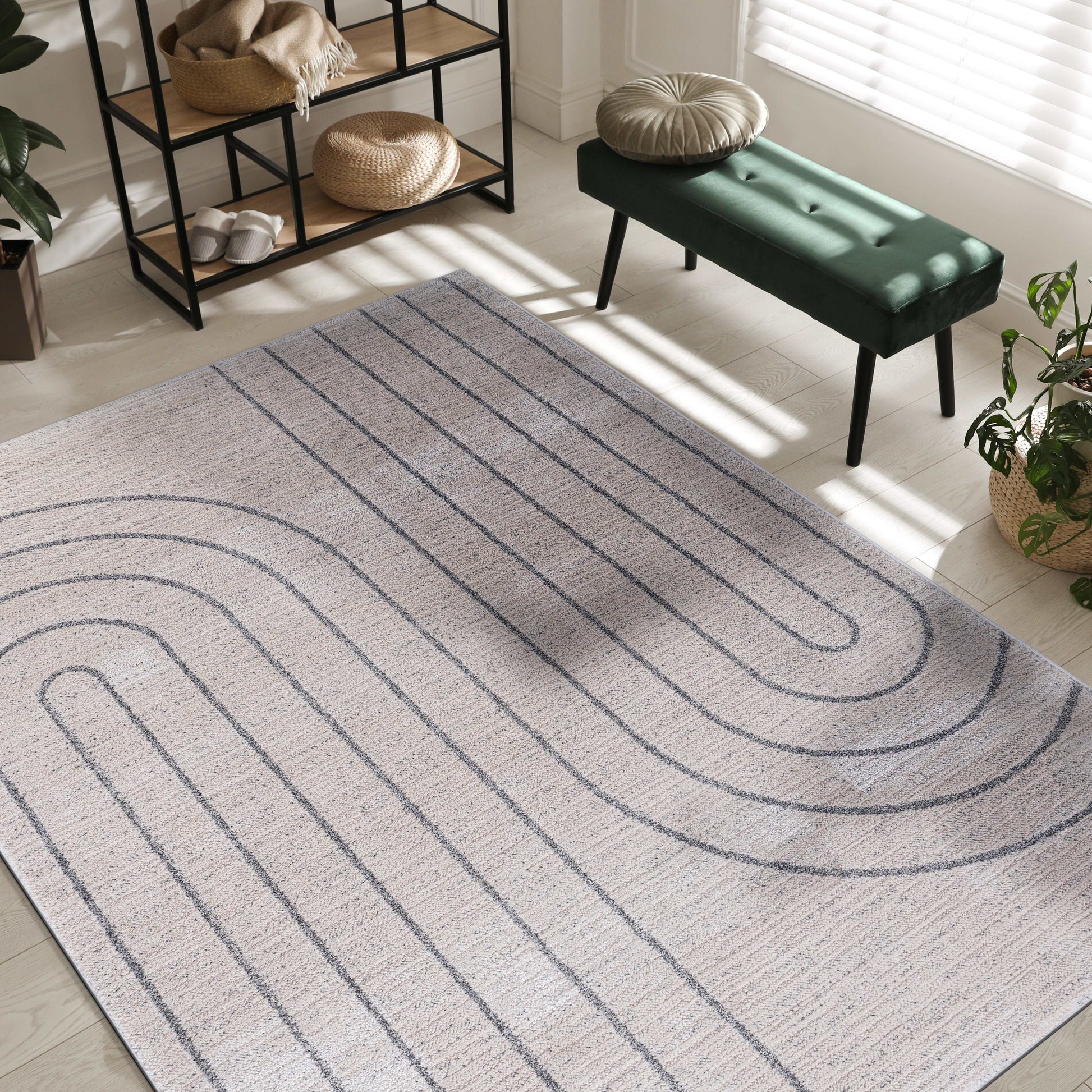 Matisse Woven Non-Slip Indoor Area Rug - Ornate Home