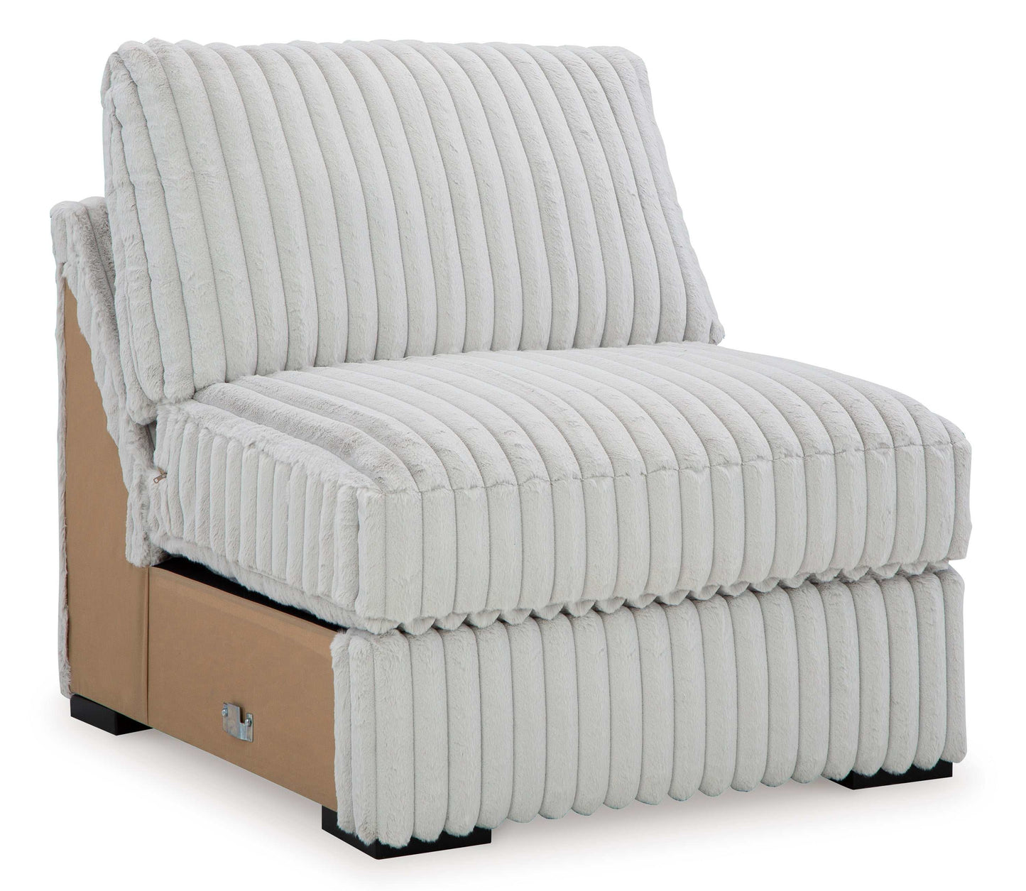 Stupendous Alloy Corduroy Symmetrical Sectional Living Room Set / 4pc