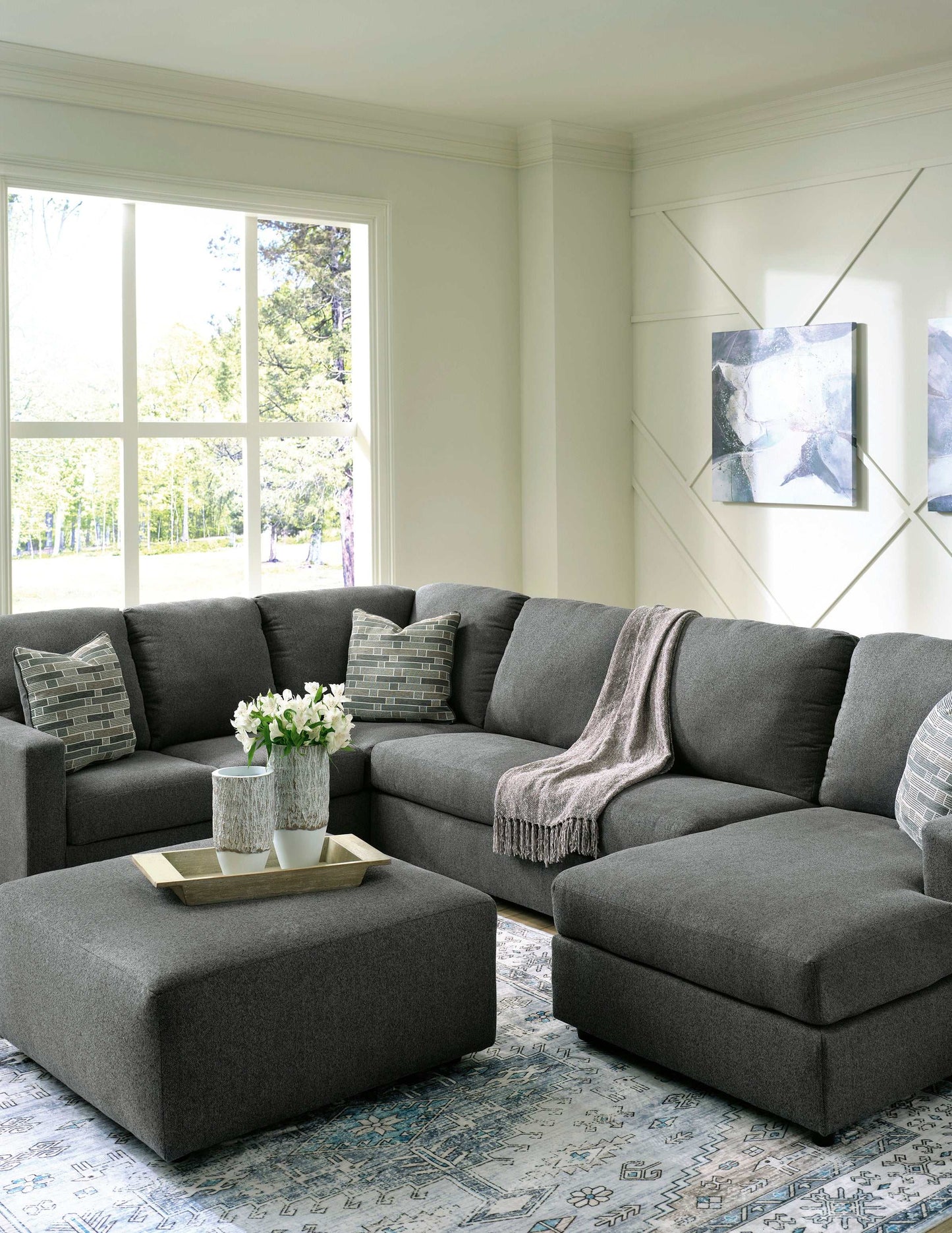 Edenfield Oversized Accent Ottoman