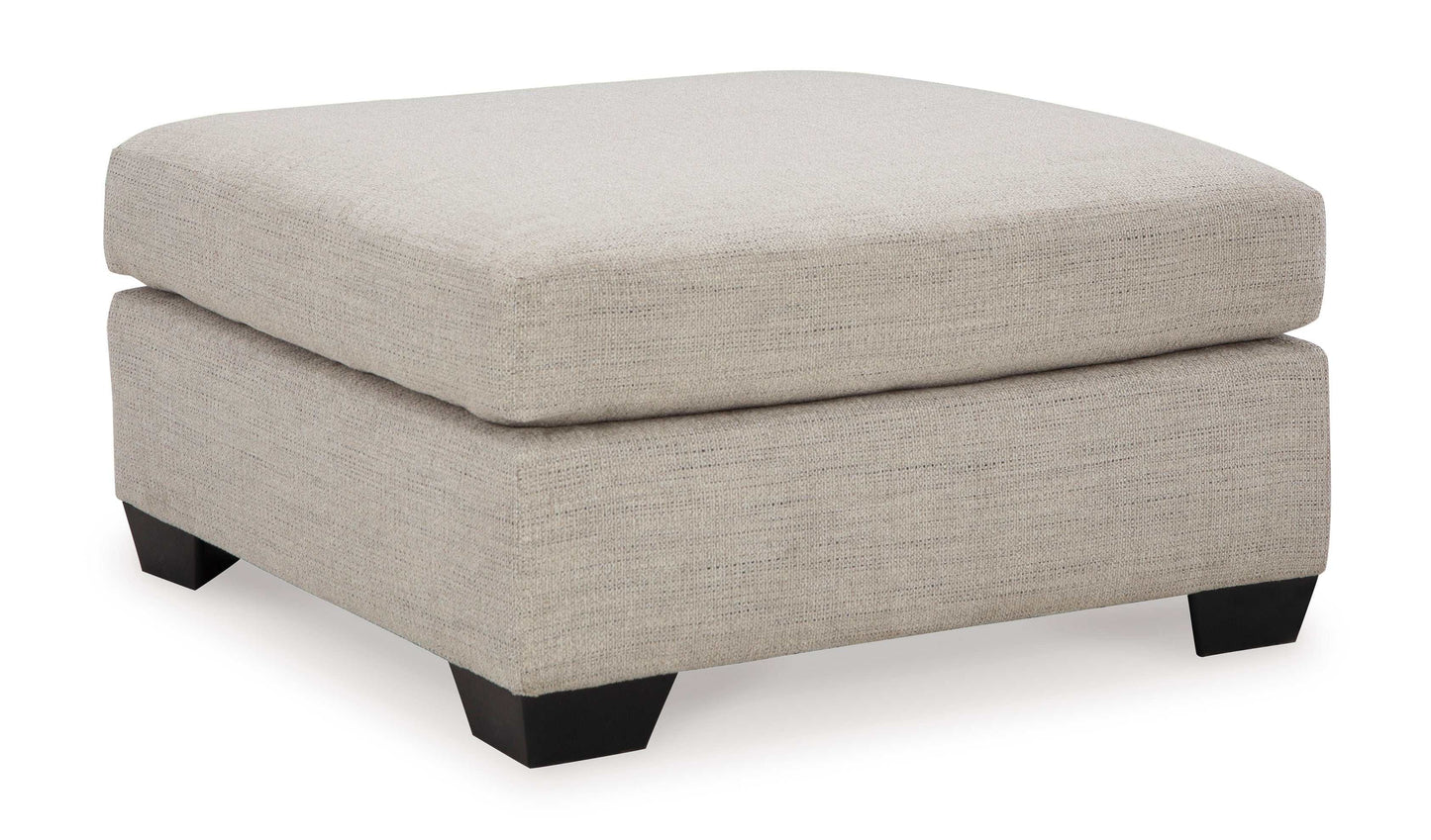 Mahoney Pebble Oversized Accent Ottoman