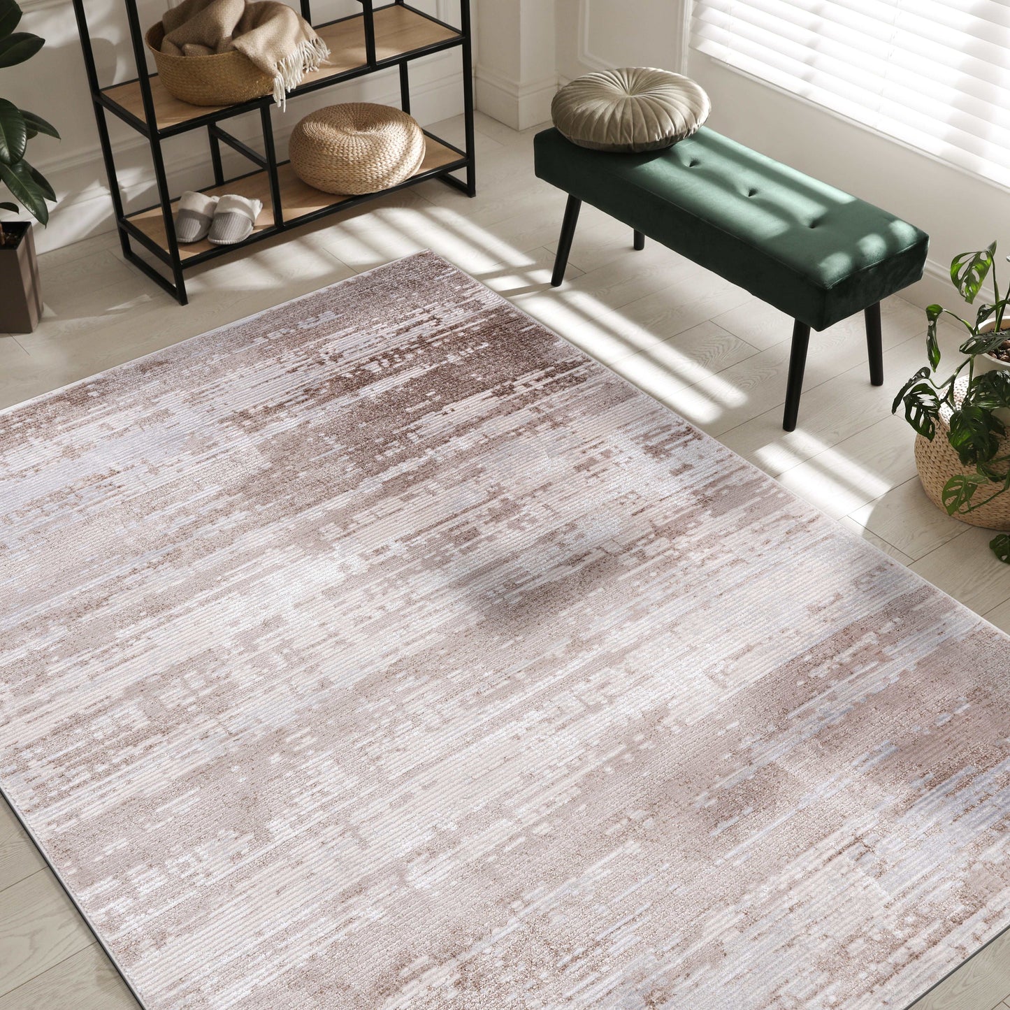 Pastoral Woven Non-Slip Indoor Area Rug - Ornate Home