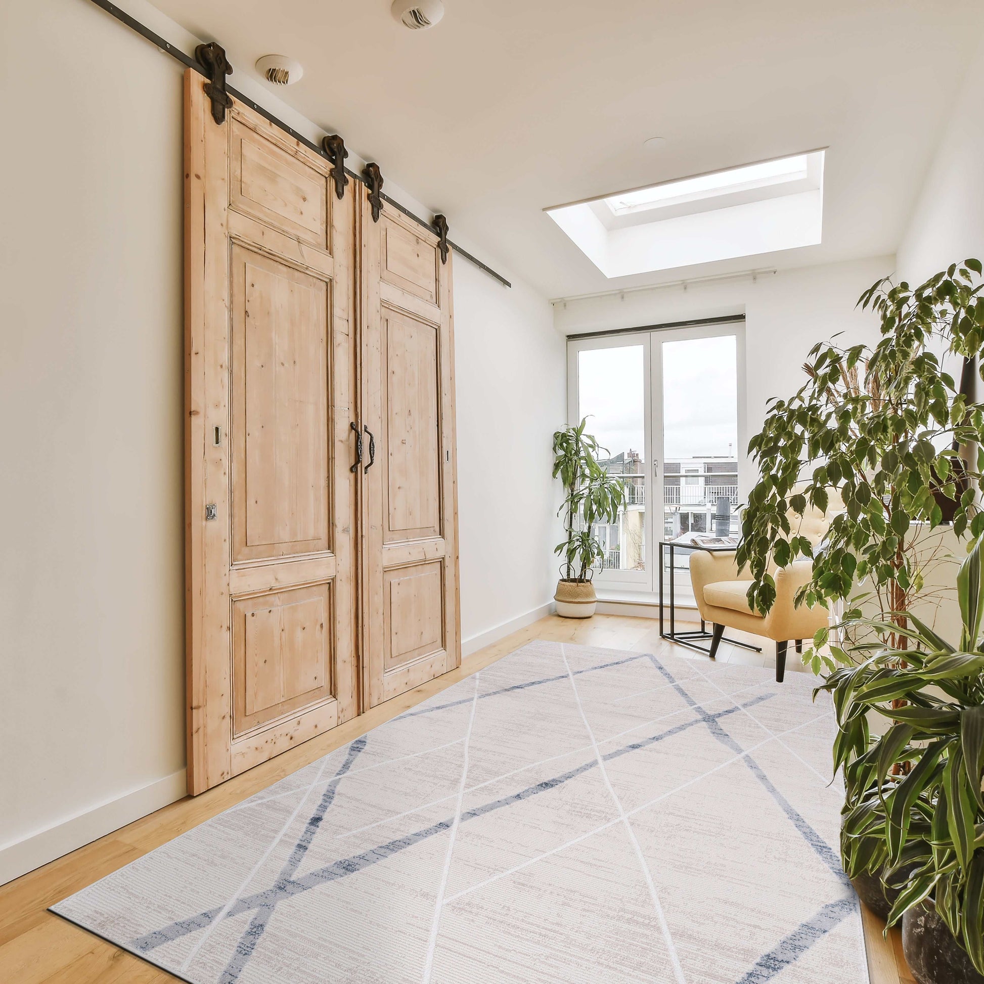 Pastoral Woven Non-Slip Indoor Area Rug - Ornate Home