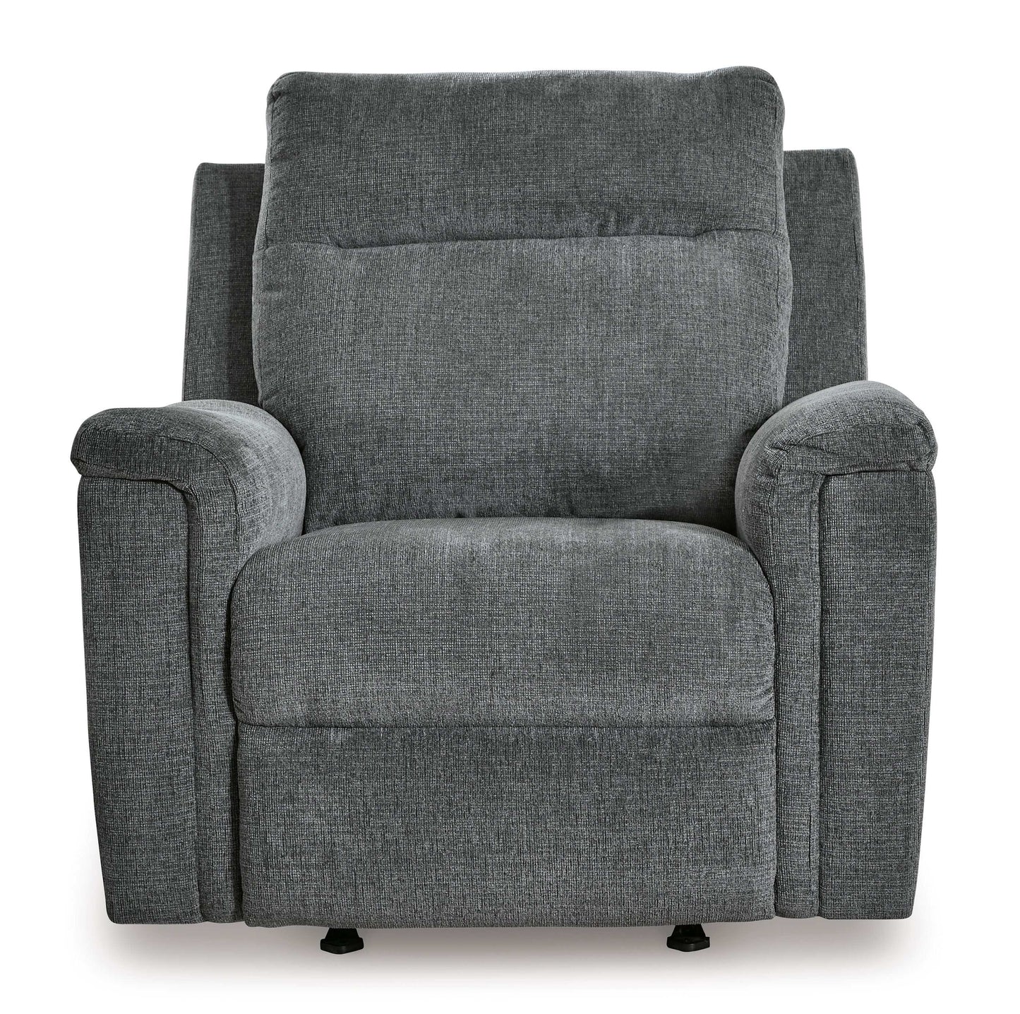 Barnsana Gravel Micro Chenille Power Reclining Living Room Set / 3pc