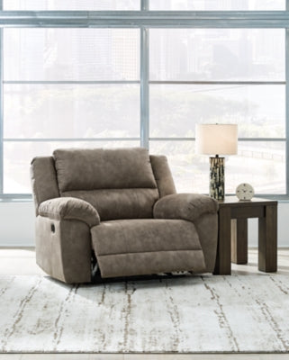 Laresview Fossil Zero Wall Wide Seat Recliner - Ornate Home