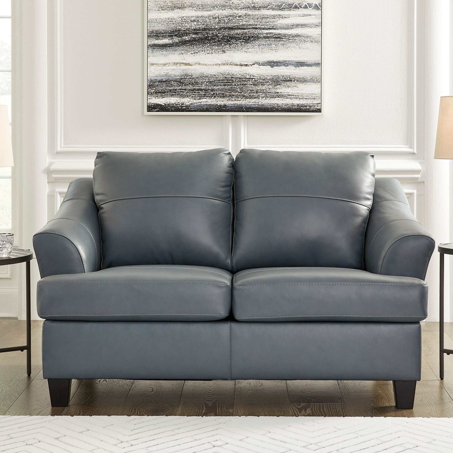 Genoa Leather Loveseat