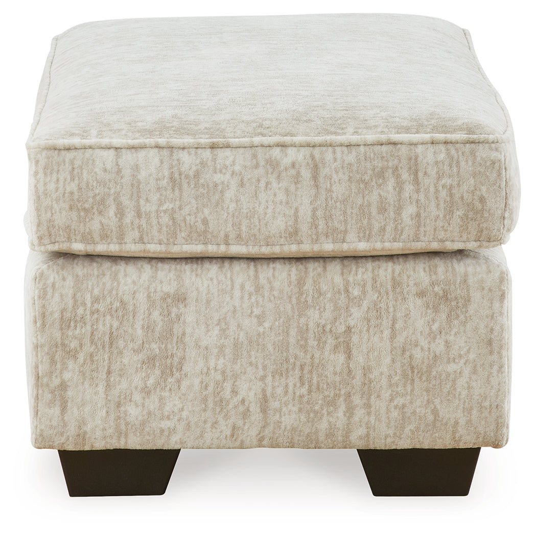 Lonoke Beige 2-Piece Sectional with Chaise and Ottoman
