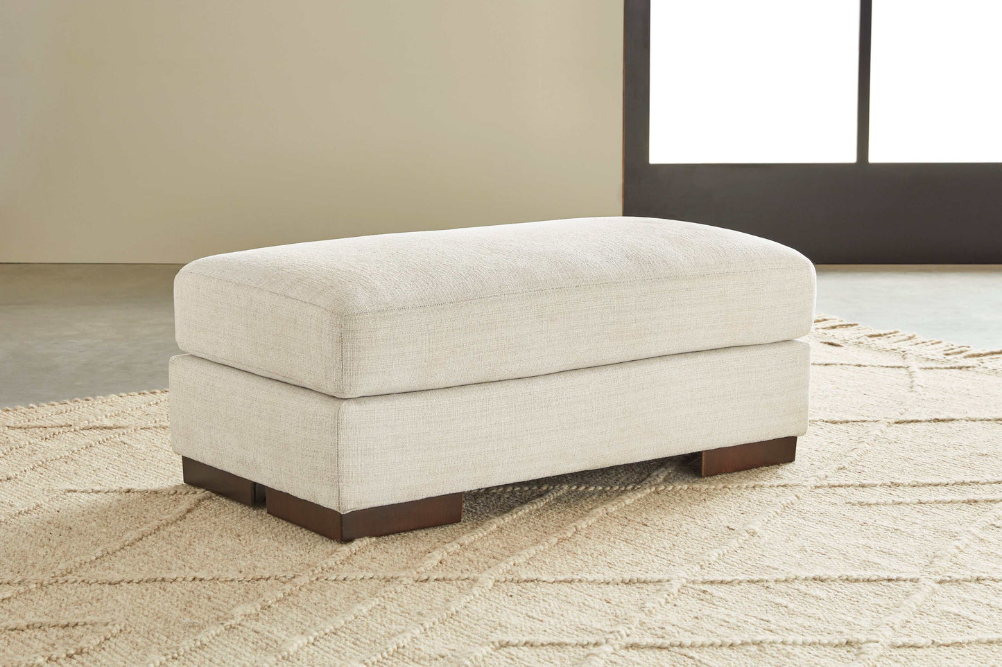 Maggie Birch Oversized Chair & Ottoman Set