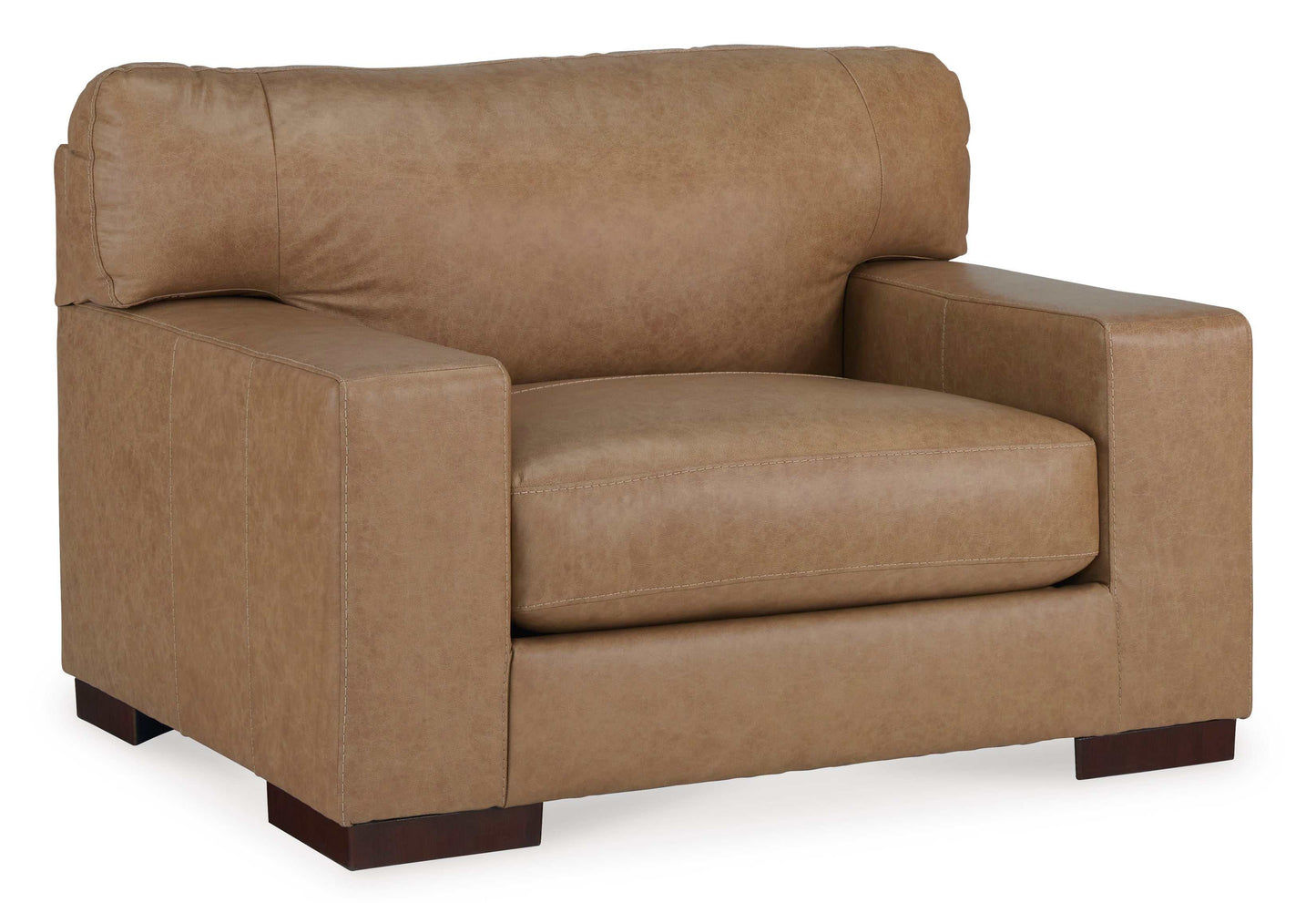Lombardia Tumbleweed Oversized Chair and Ottoman