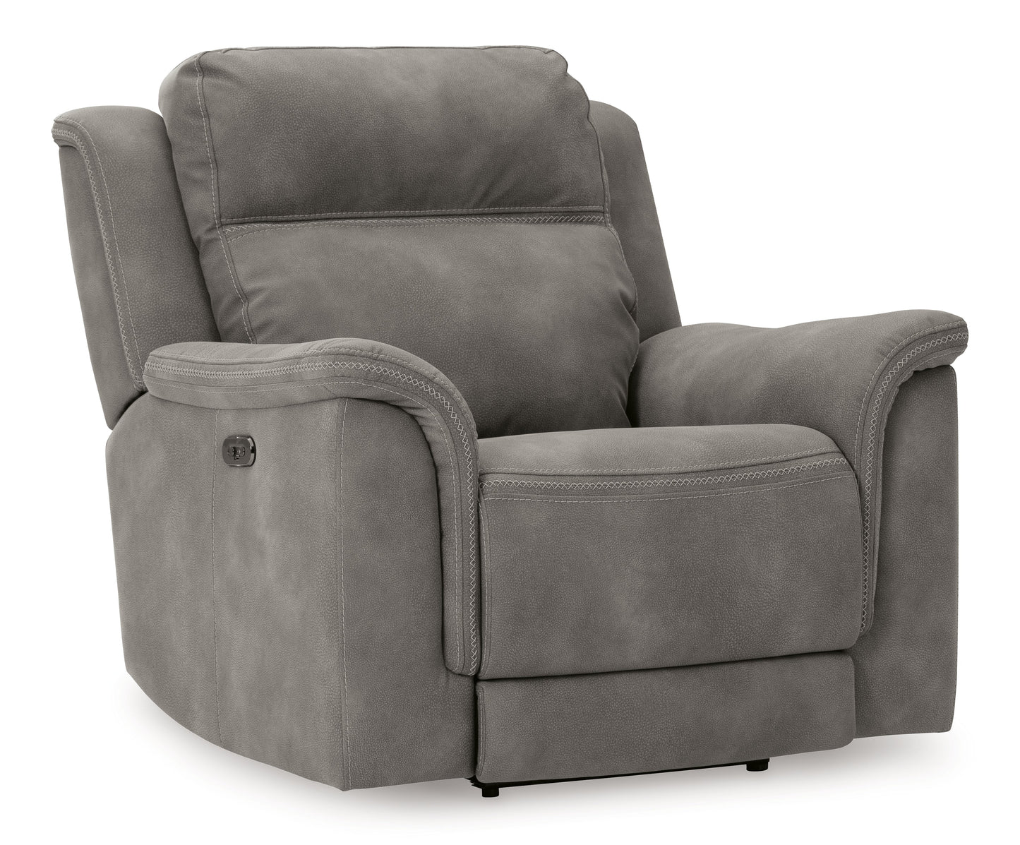 Next-Gen DuraPella Gray Power Reclining Sofa, Loveseat and Recliner