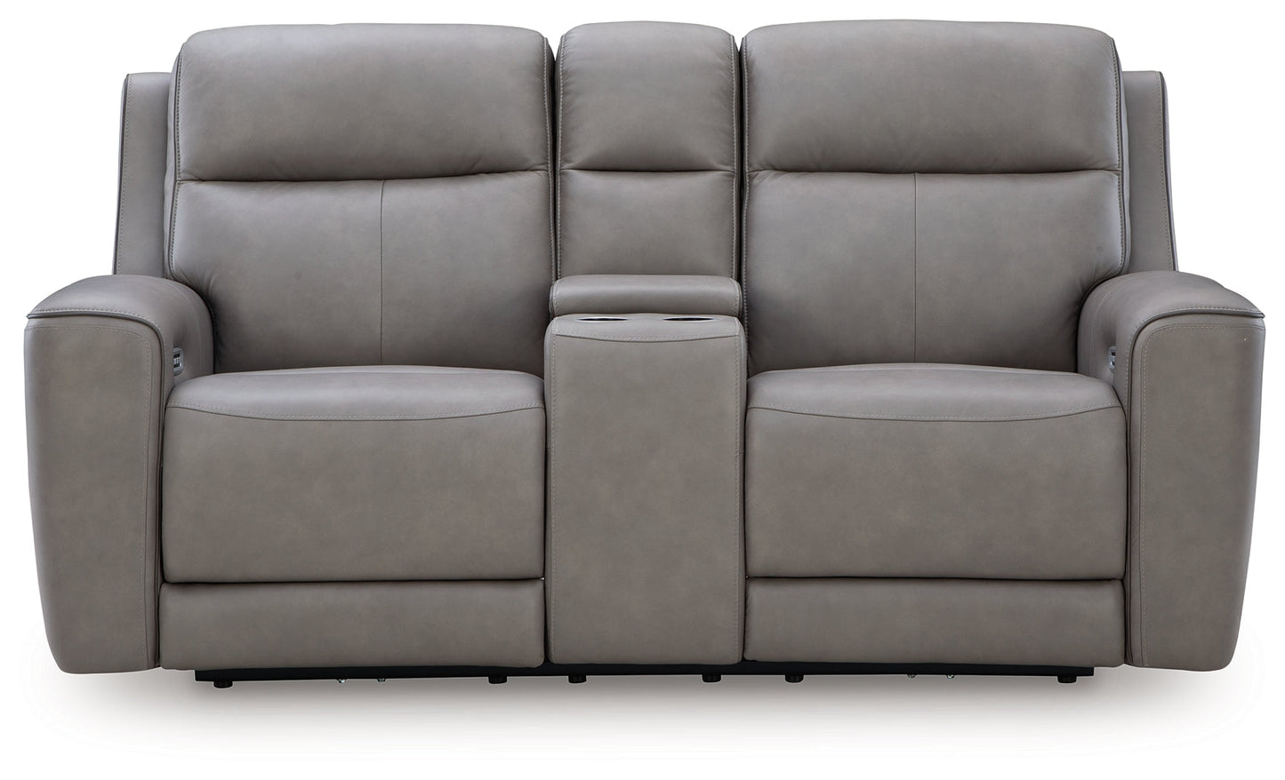 5Z-Comfort Coin Power Reclining Loveseat with Console (Online Special Price) - Ornate Home