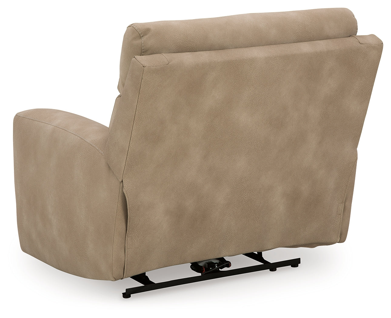Next-Gen DuraPella Sand Power Recliner with Adj. Headrest
