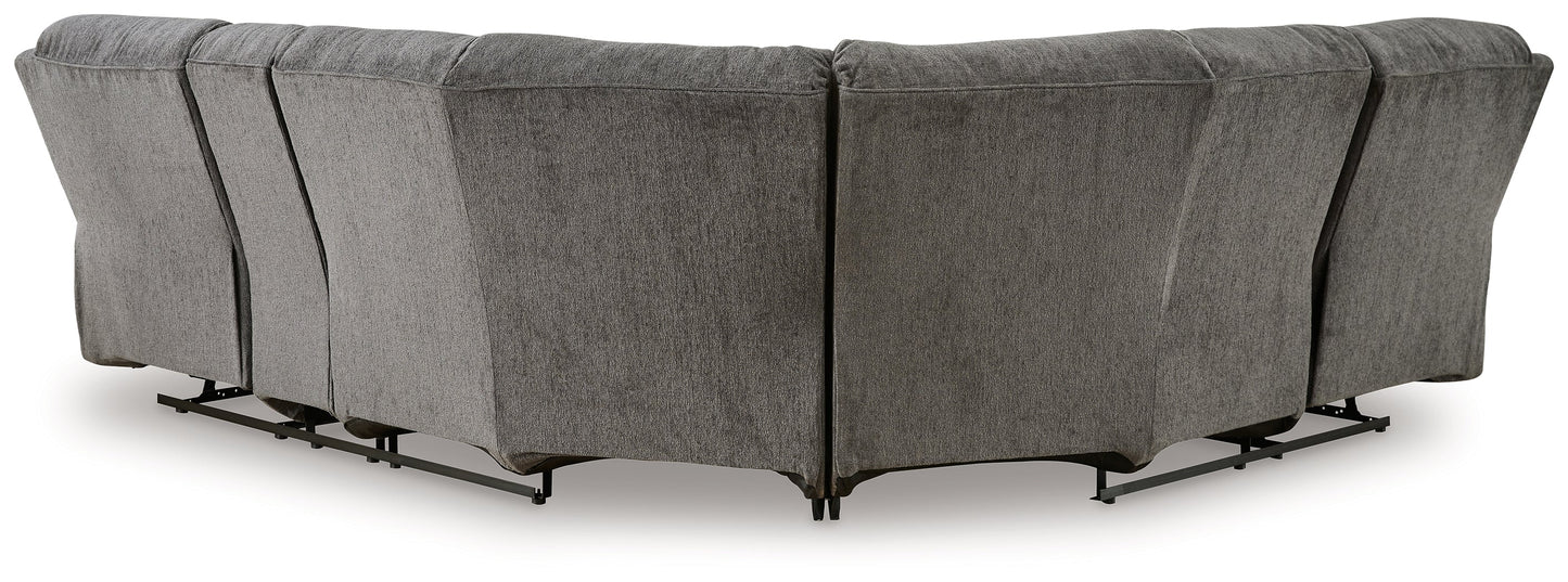 Museum Pewter 2-Piece Reclining Sectional