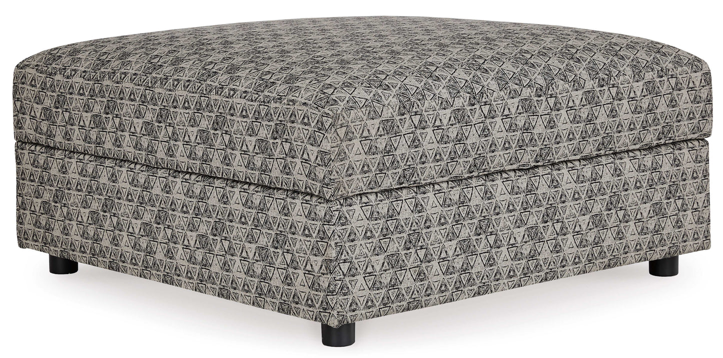 Kellway Bisque Ottoman w/ Storage