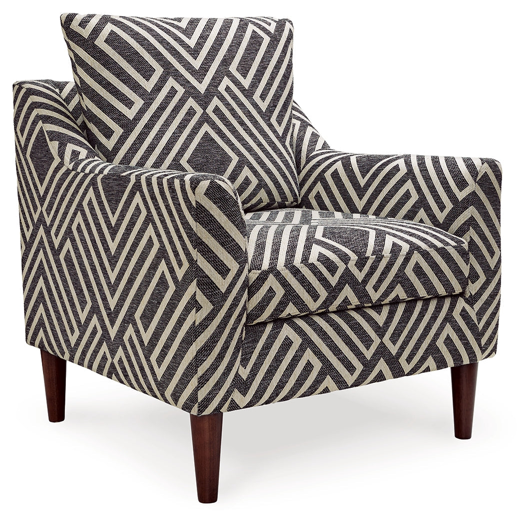 Morrilton Next-Gen Nuvella Natural/Charcoal Accent Chair