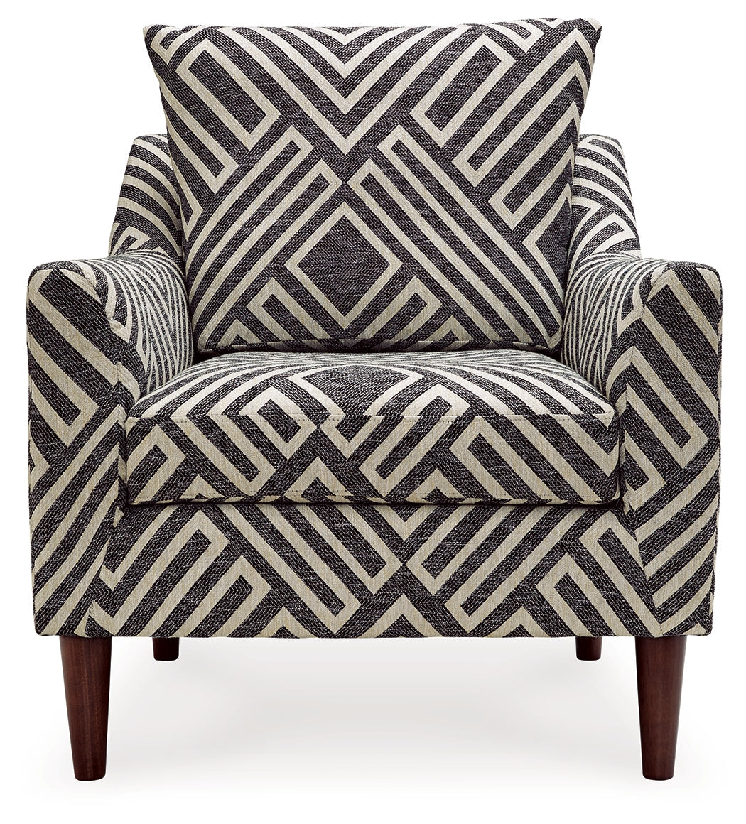 Morrilton Next-Gen Nuvella Natural/Charcoal Accent Chair