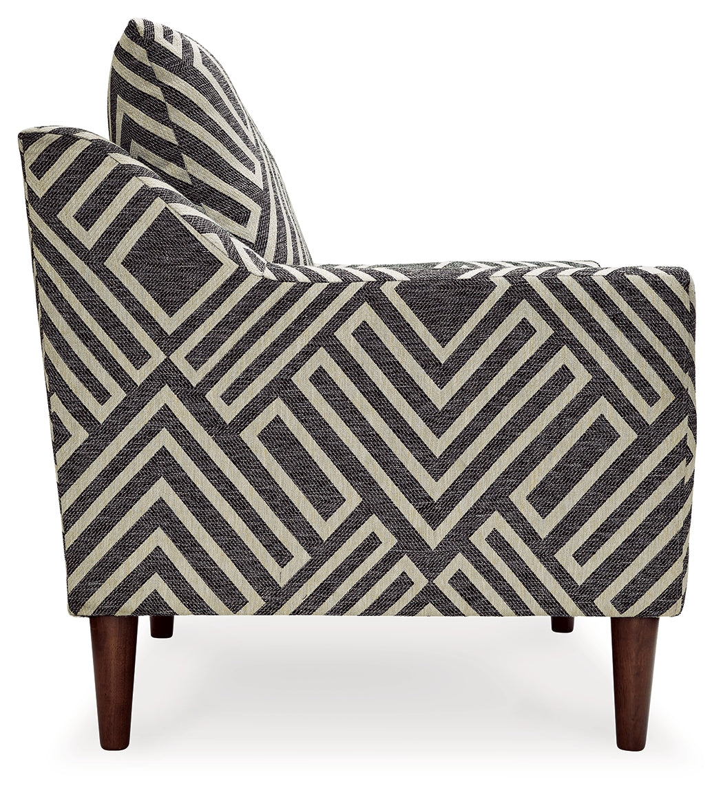 Morrilton Next-Gen Nuvella Natural/Charcoal Accent Chair
