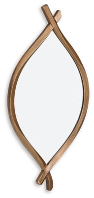 Bartner Antique Gold Finish Accent Mirror - Ornate Home