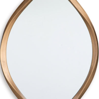 Bartner Antique Gold Finish Accent Mirror - Ornate Home