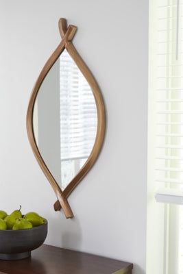 Bartner Antique Gold Finish Accent Mirror - Ornate Home