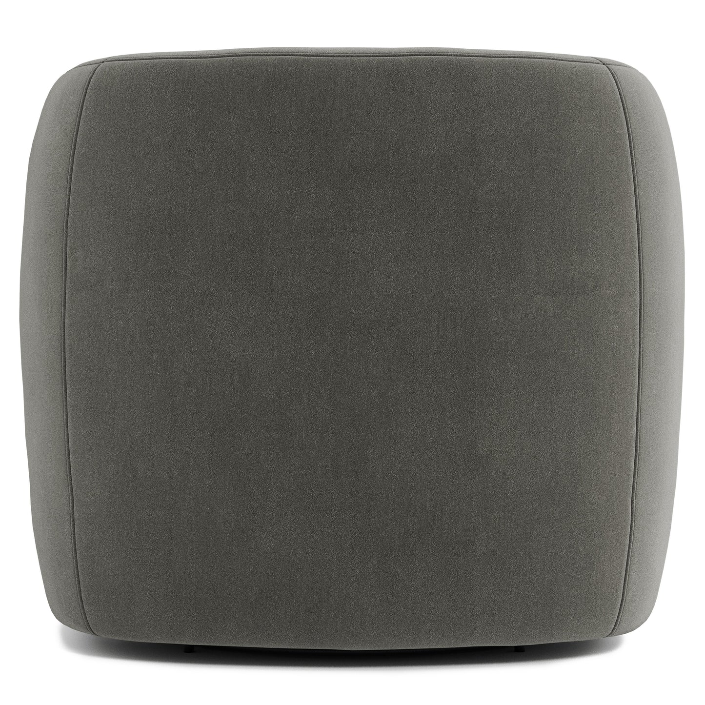 Aline Grey Fabric Swivel Chair - Ornate Home
