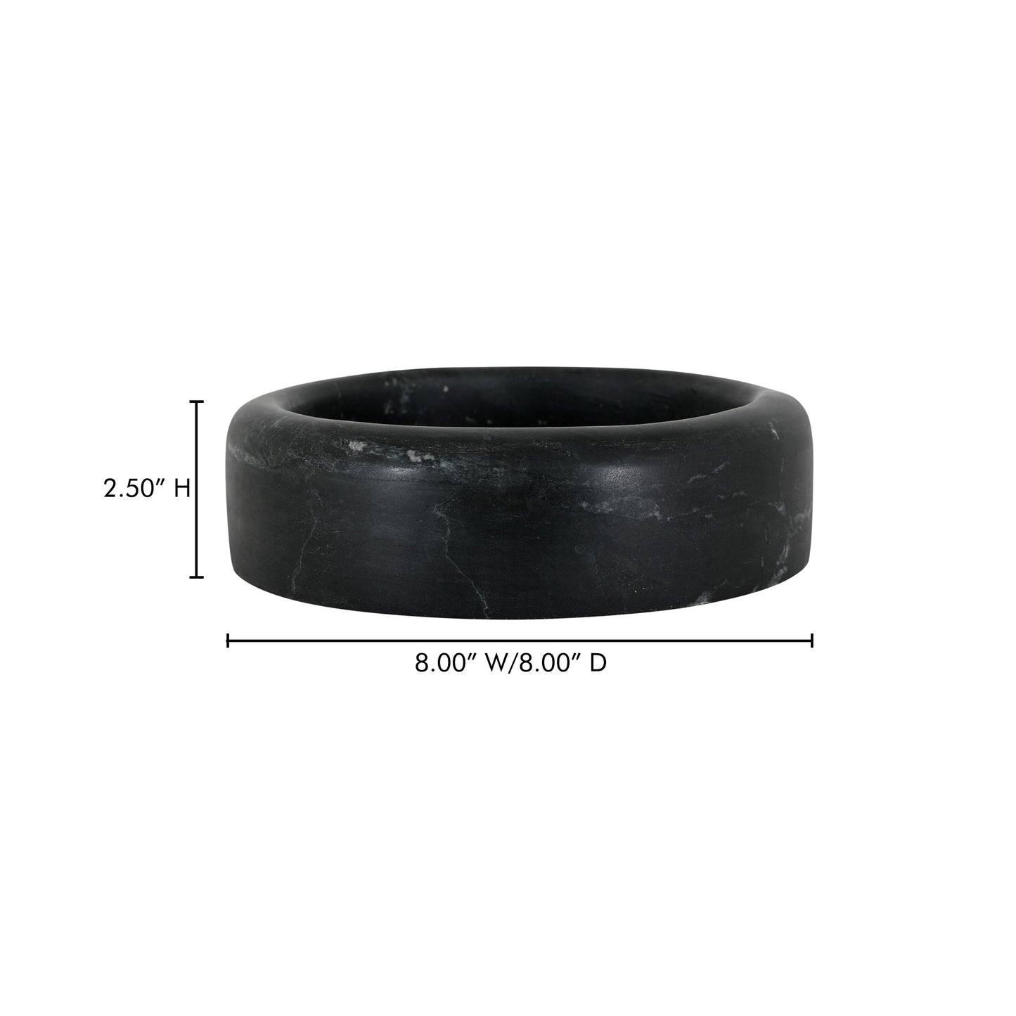 Anais Black Marble Catchall - Ornate Home