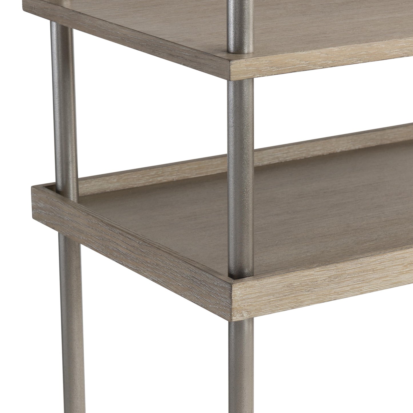 Anax Crema/Graphite/Sandbar Etagere - Ornate Home