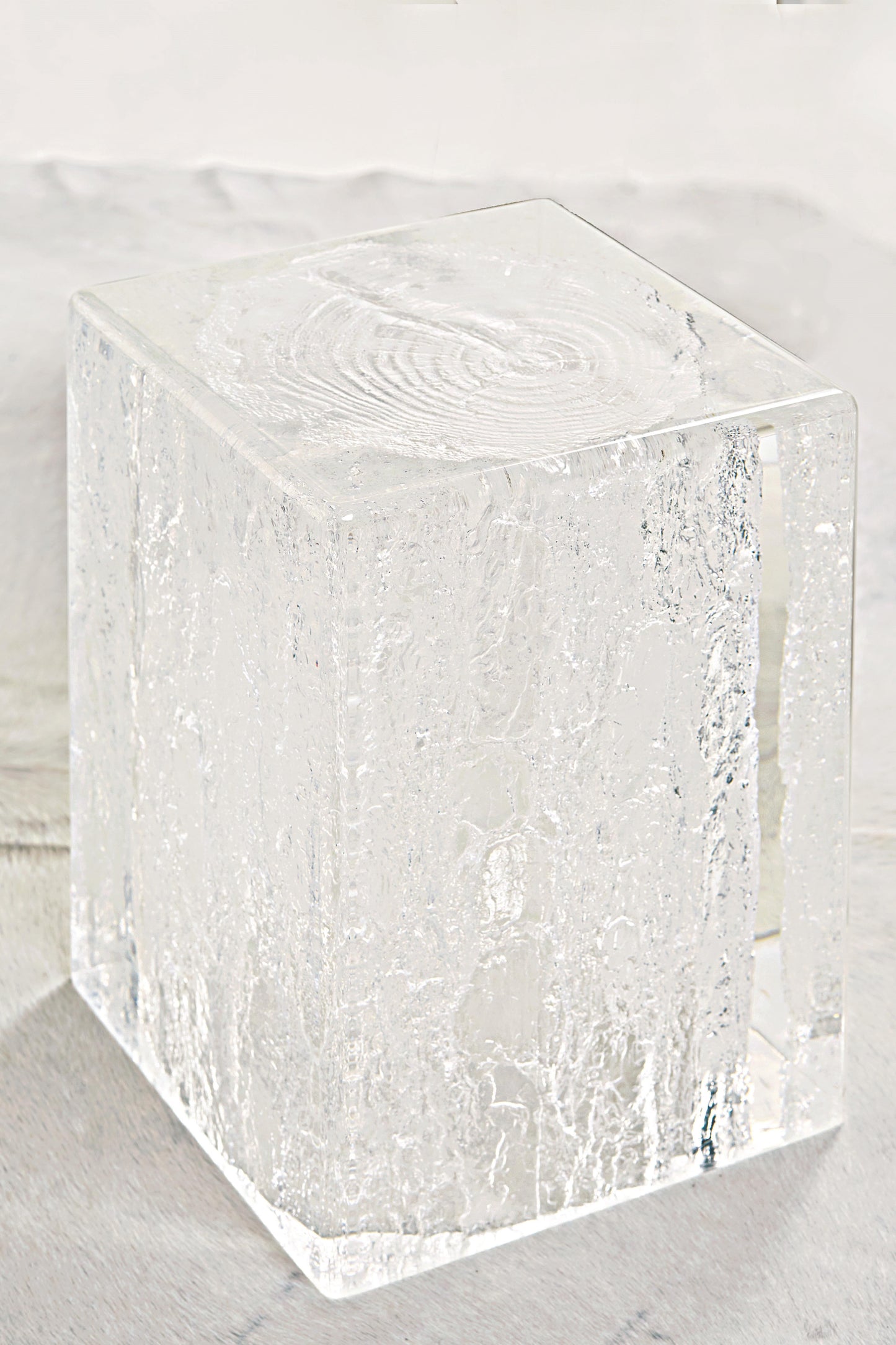 Arctic Arctic/Ice Grey Accent Table - Ornate Home