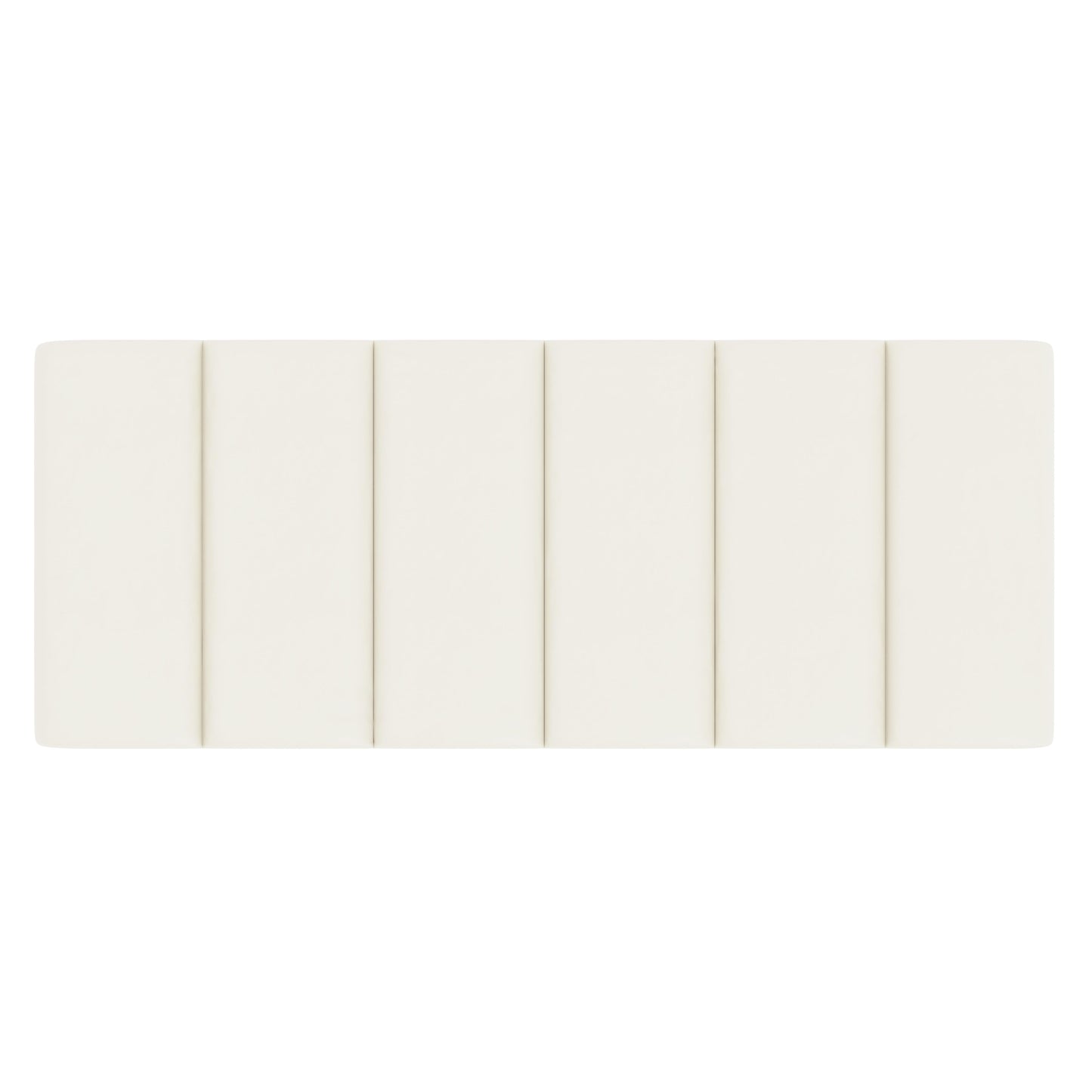 Ardmore White/Cream Leather Bench - Ornate Home