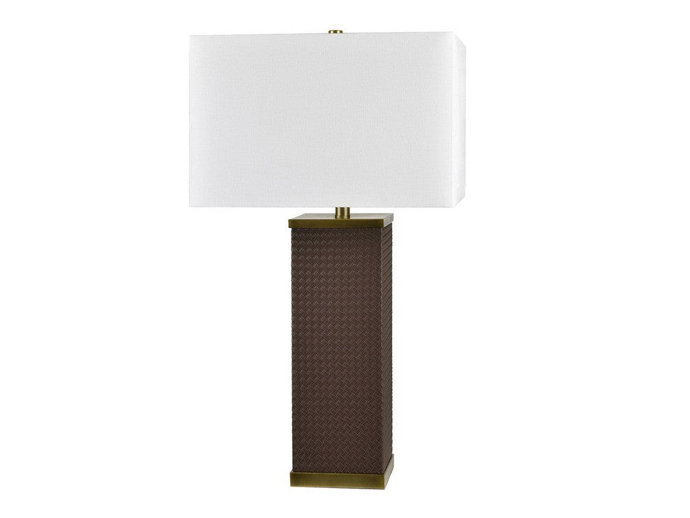 Ashwin Brown/Gold Table Lamp - Ornate Home