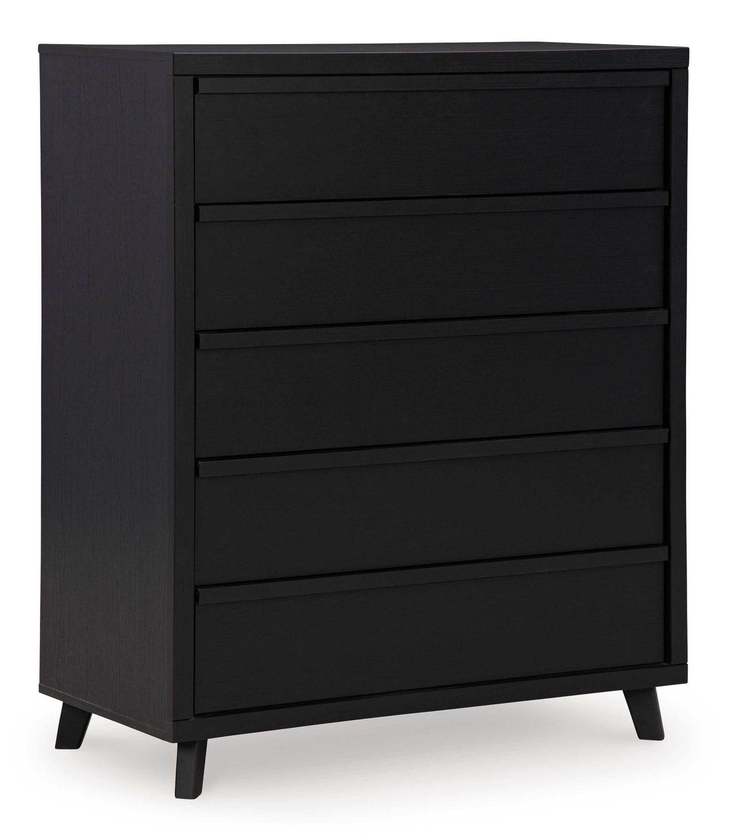 Danziar Black Wide Chest of Drawers