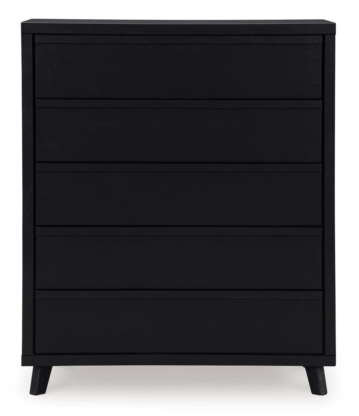 Danziar Black Wide Chest of Drawers