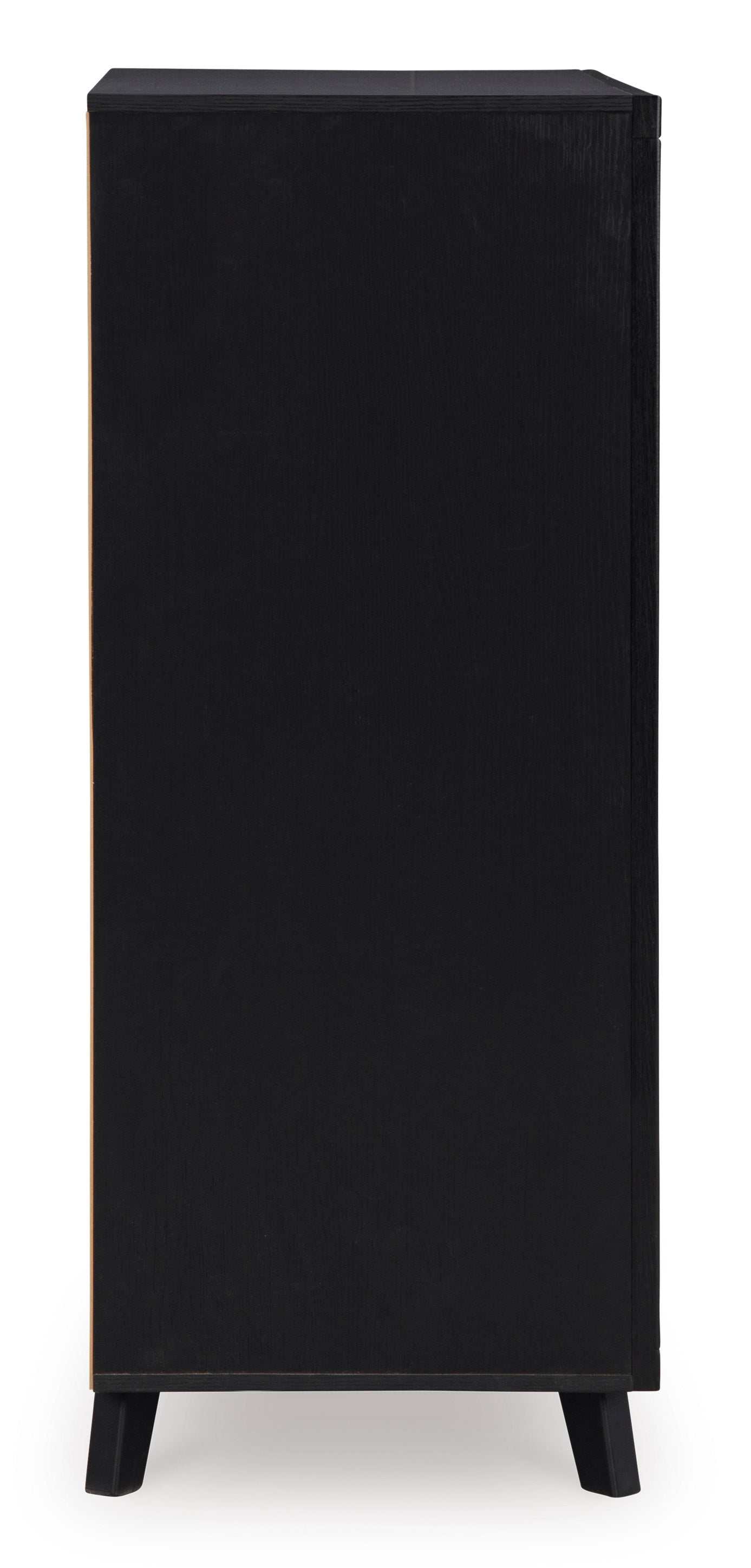 Danziar Black Wide Chest of Drawers
