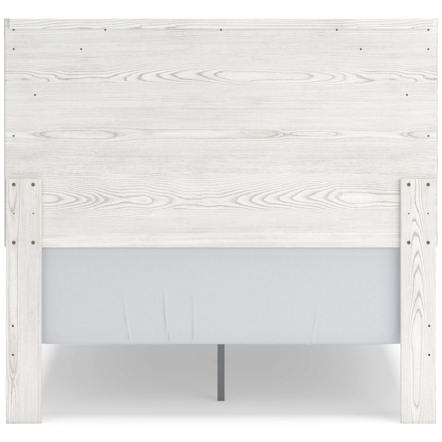 Gerridan White & Gray Full Panel Youth Bed Frame