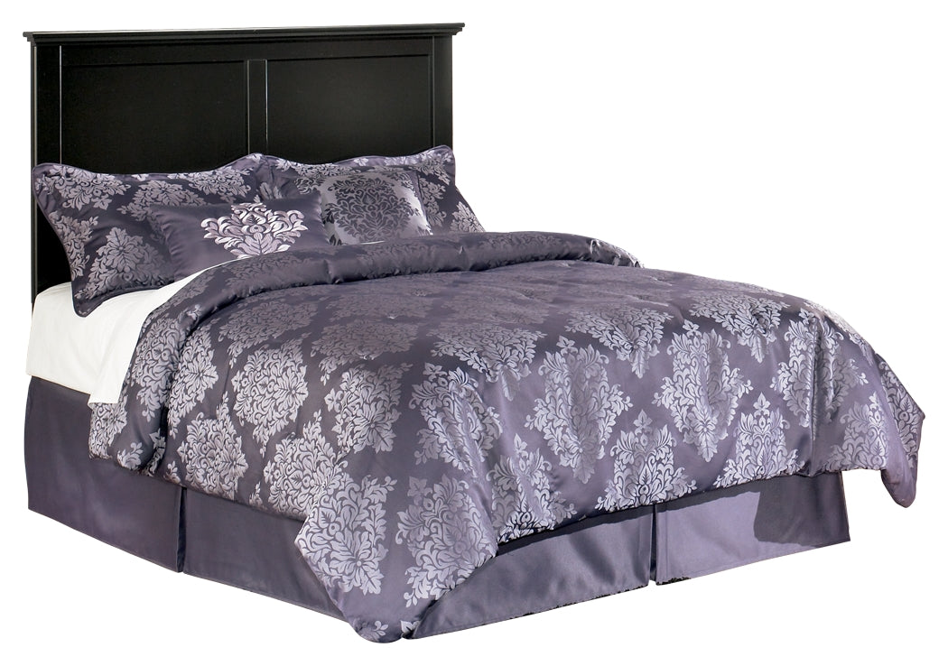 Maribel Black Full Panel Headboard