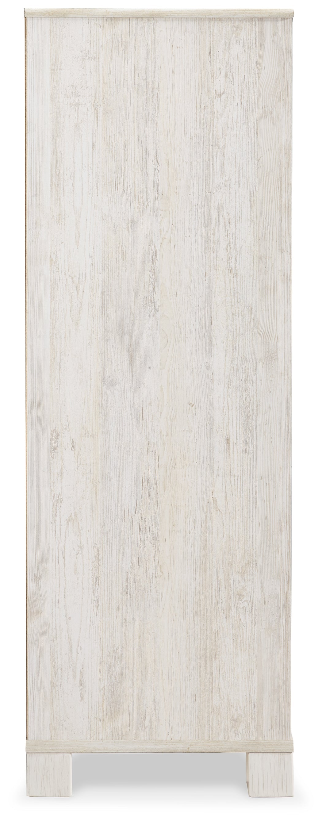 Paxberry Whitewash Full Panel Bedroom Set with Chest and Nightstand