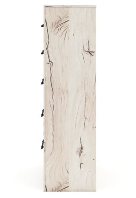 Lawroy Light Natural Five Drawer Chest - Ornate Home