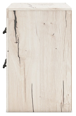 Lawroy Light Natural Two Drawer Nightstand - Ornate Home