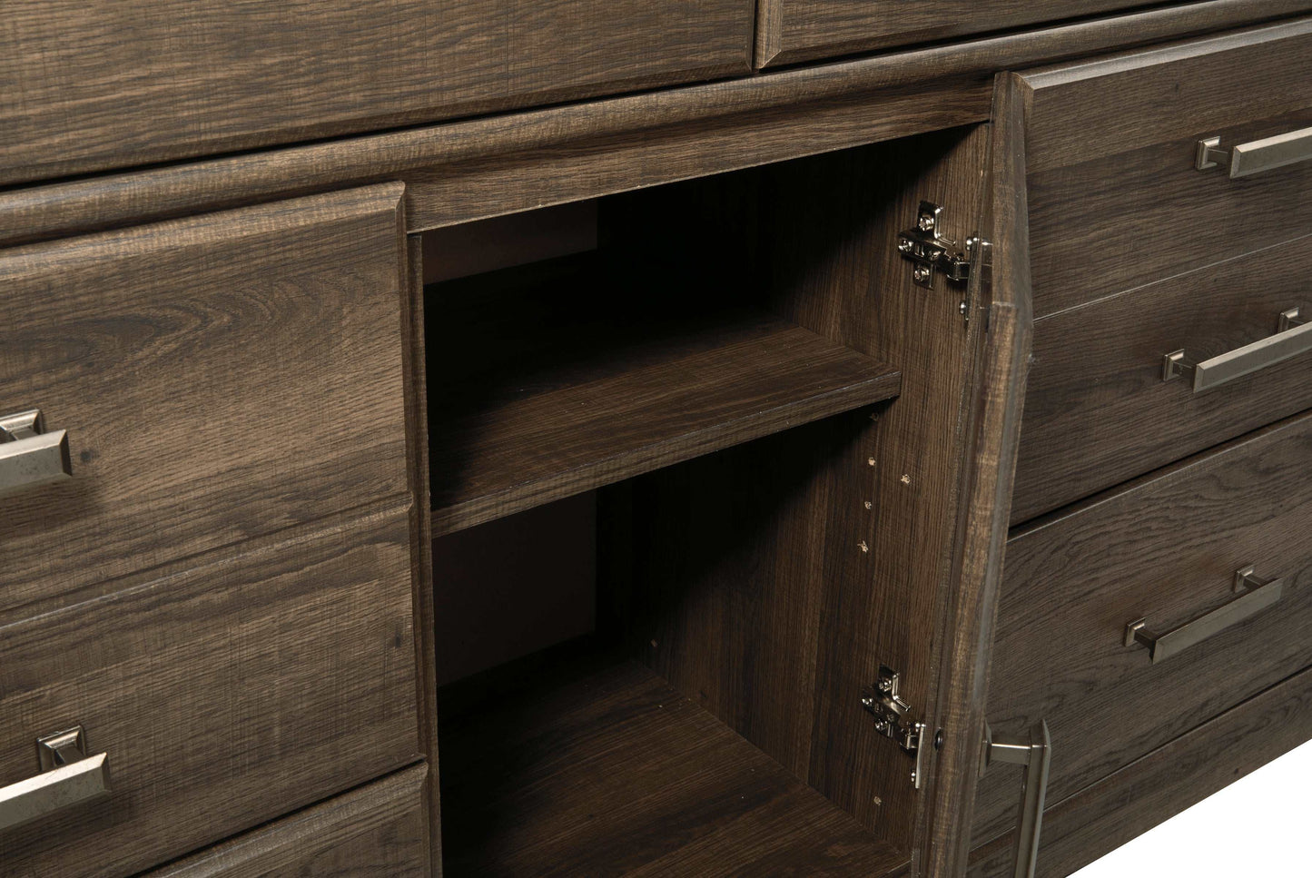 Juararo Dark Brown Dresser