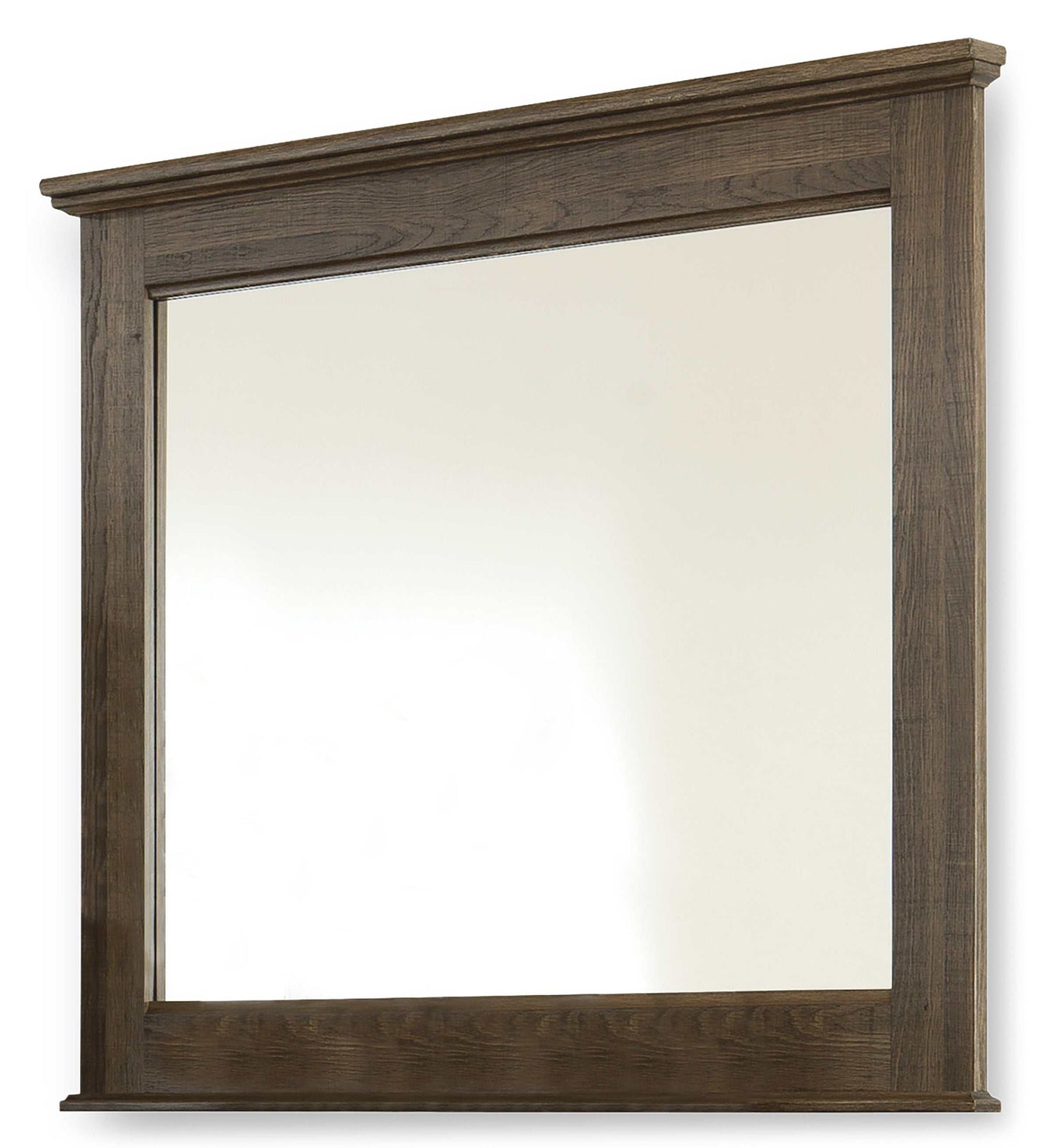 Juararo Dark Brown Dresser & Mirror