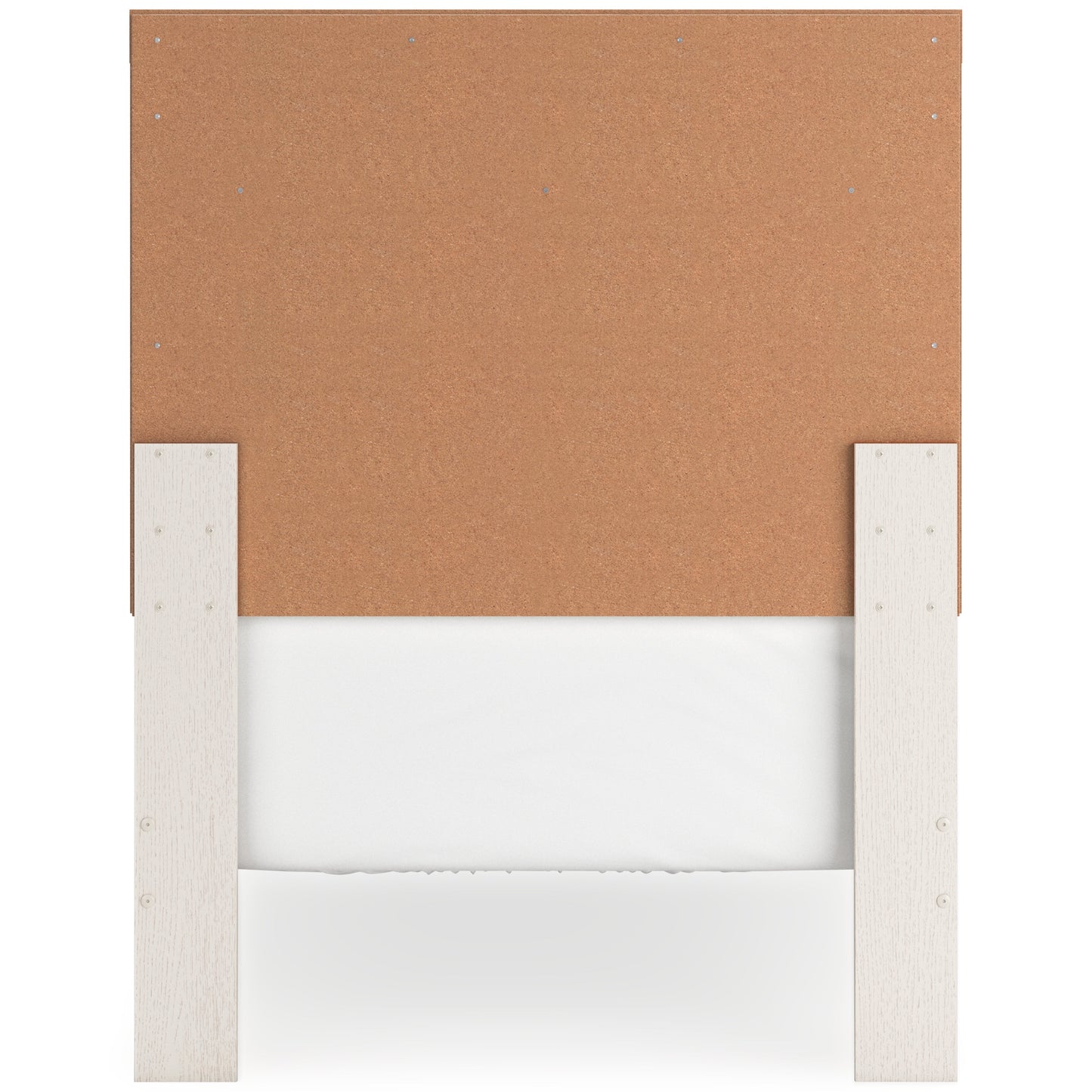 Stelsie White Twin Panel Youth Bed
