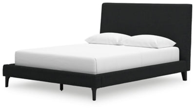 Cadmori Black Queen Bed w/Roll Slats - Ornate Home