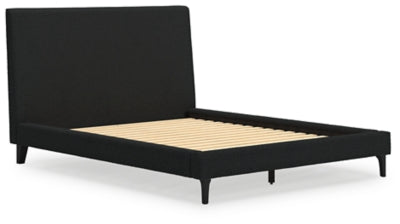 Cadmori Black Queen Bed w/Roll Slats - Ornate Home