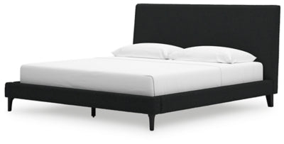 Cadmori Black King Bed w/Roll Slats - Ornate Home