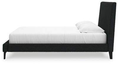 Cadmori Black King Bed w/Roll Slats - Ornate Home
