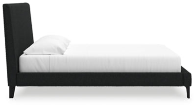 Cadmori Black King Bed w/Roll Slats - Ornate Home